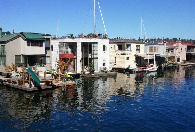 Плавучие дома в Сиэтле, не облагаемые налогами