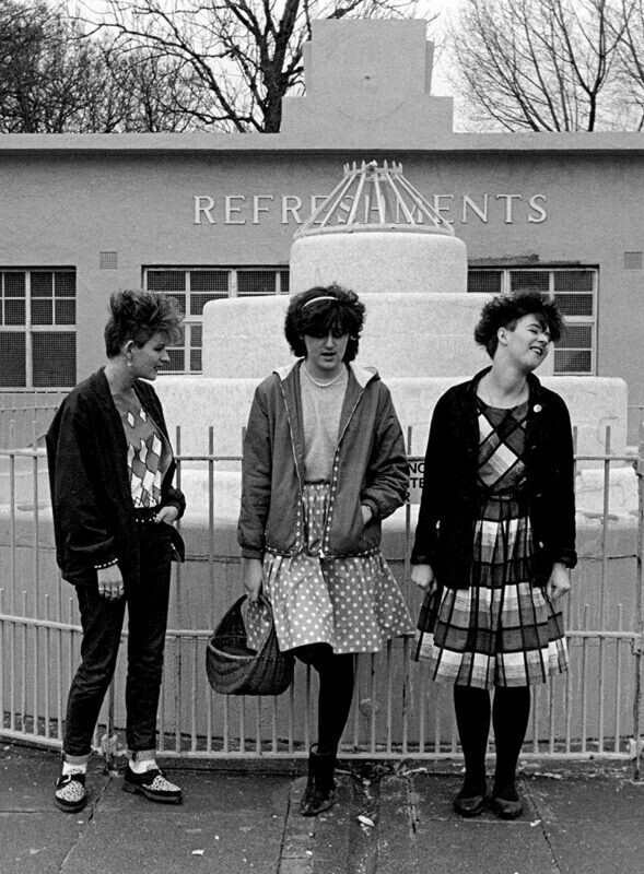 Группа The Marine Girls, Лондон, 1980