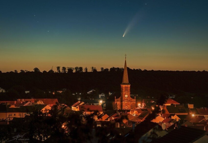 Ярчайшая за последние годы комета на днях максимально приблизится к Земле: видео