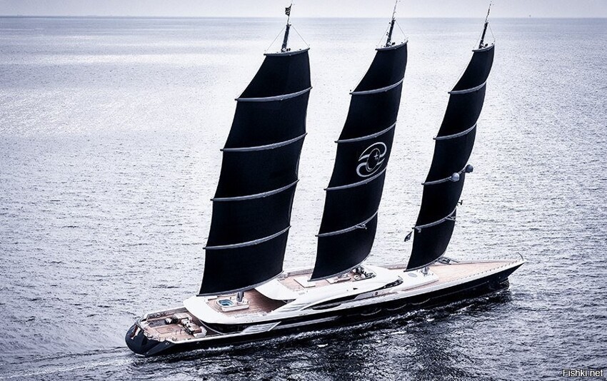 Black Pearl (Черная Жемчужина) яхта принадлежащая российскому бизнесмену Олег...