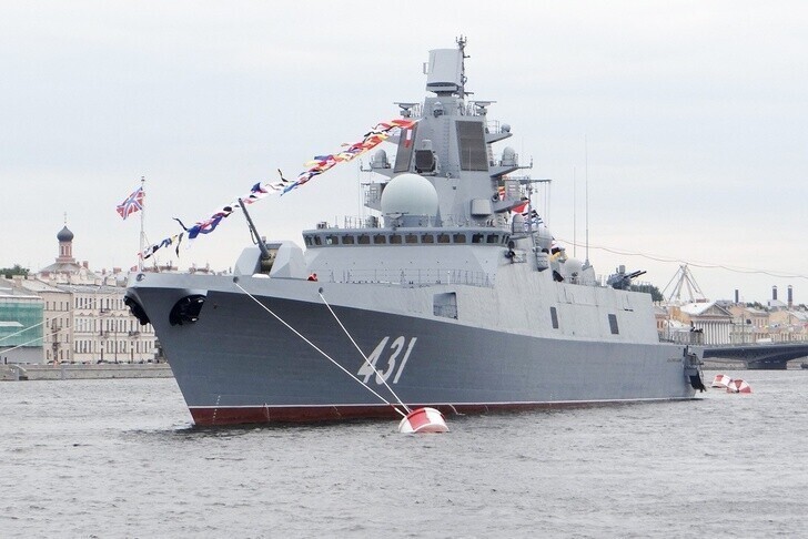 Фрегат «Адмирал Касатонов» вошел в состав ВМФ