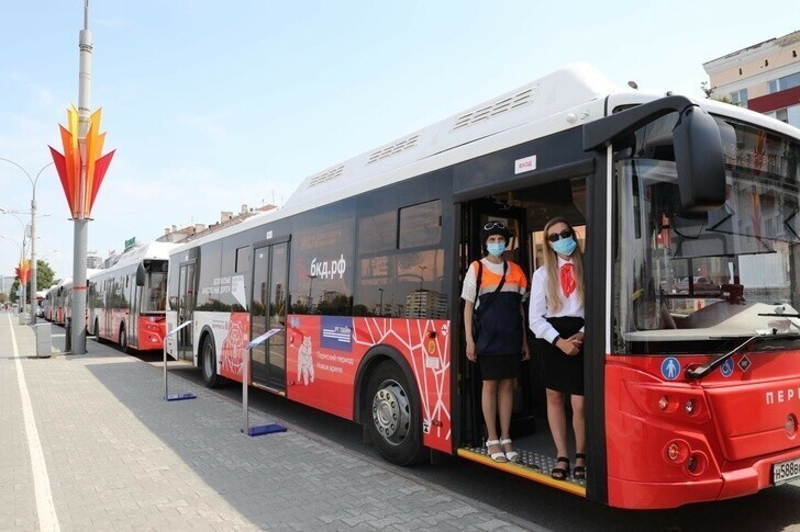 Пермский край первым в стране получил новые автобусы в рамках дорожного нацпроекта