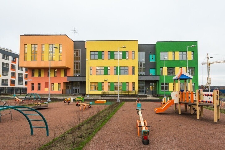 Новый детский сад открылся в поселке Янино Ленинградской области