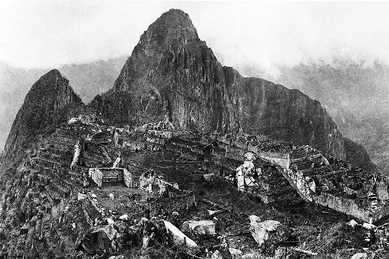 2. Мачу-Пикчу (Перу) в 1912 году