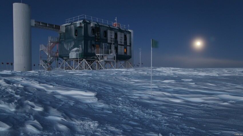 Лаборатория IceCube , Антарктида 