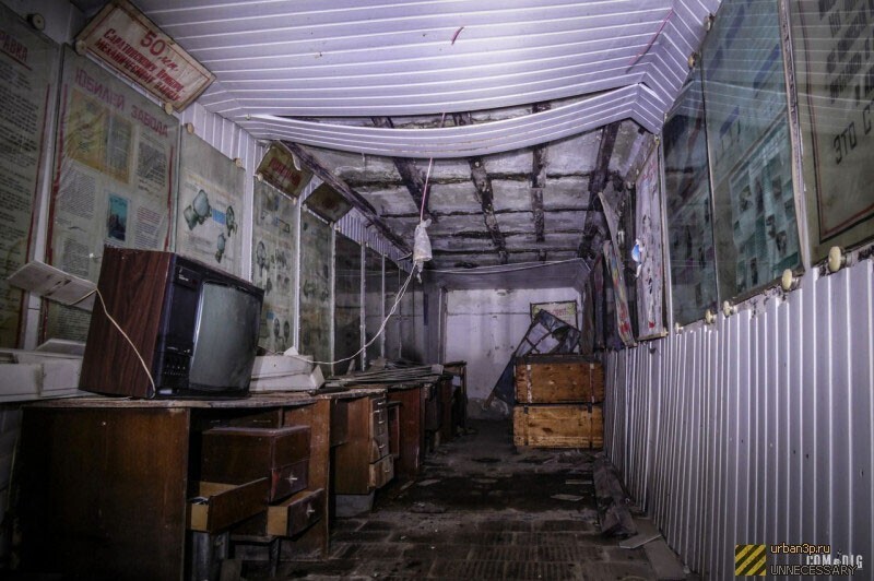 Убежище приборостроительного завода в Саратове находится в удручающем состоянии: