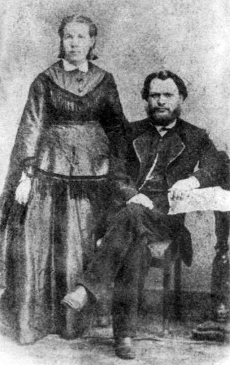 Тарутины Николай Николаевич и Ольга Ивановна. Великий Устюг. 1873 г.