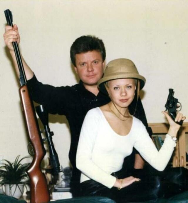 Сергей Супонев с сестрой Еленой Перовой
