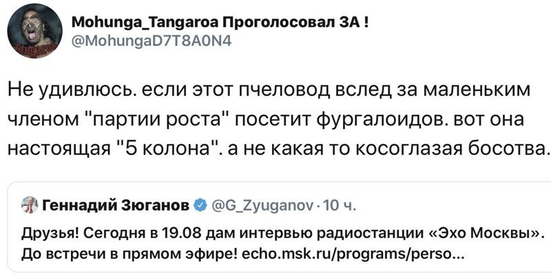 Политические комментарии из инета