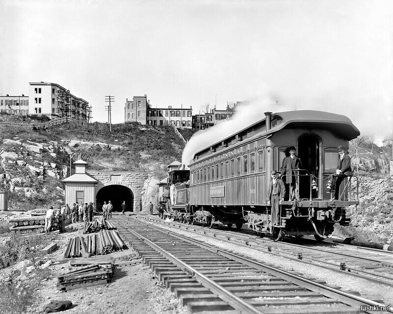 Тоннель в Нью-Джерси, 1900 год