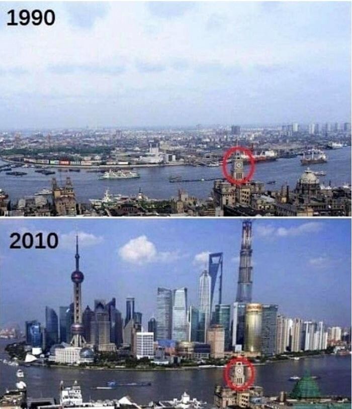 Шанхай 30 лет спустя