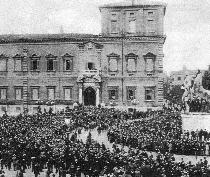 Бенито Муссолини. Жизнь социалиста ушедшего в диктаторы. Часть 2. Марш на Рим