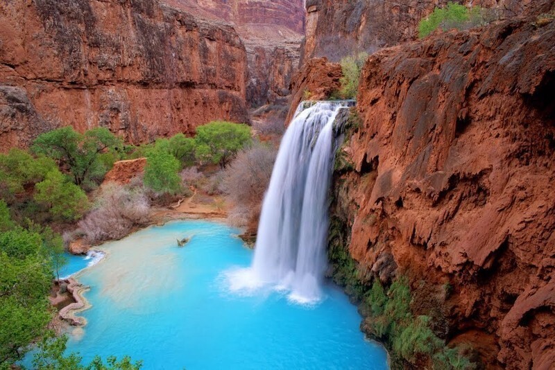 Havasu Falls, Supai, Аризона, США