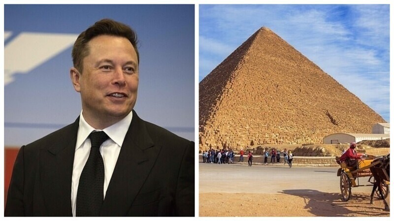 Илон Маск заявил, что Великие пирамиды - дело рук пришельцев, и вызвал недоумение Египта