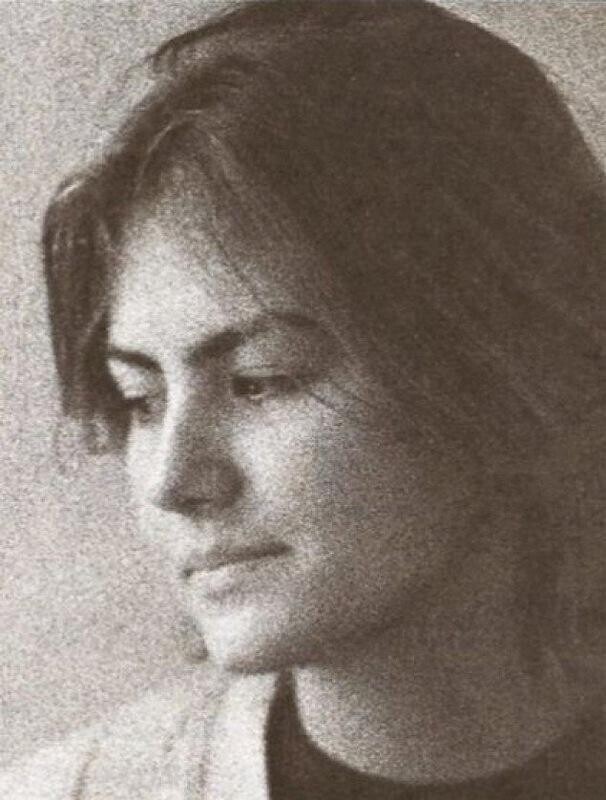 Рената Литвинова на 1 курсе, 1986 год