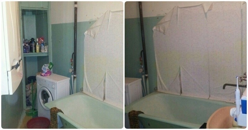 До и после: ремонт ванной комнаты нестандартной планировки