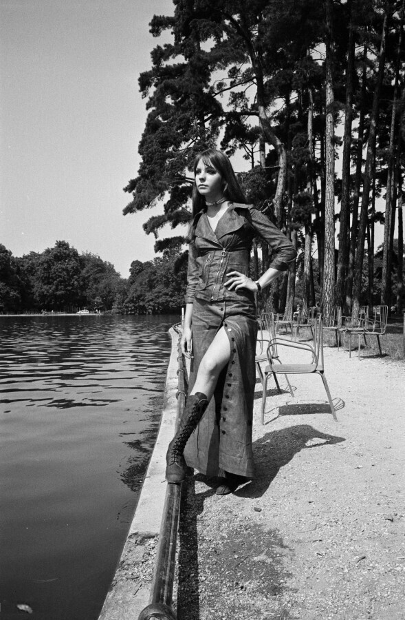 12 августа 1970 года. Париж. Французская актриса Кароль Андре.