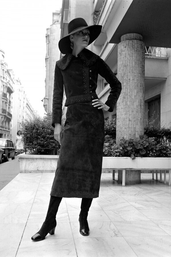 28 августа 1970 года. Париж. Мода от Ив Сен-Лорана.