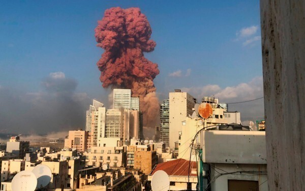 Опубликовали эксклюзивные шокирующие кадры из Бейрута