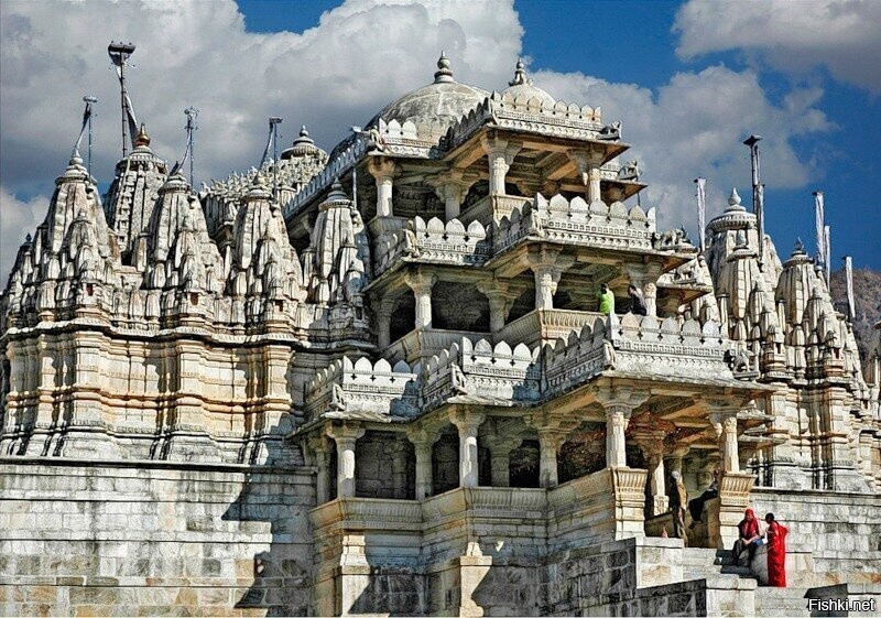Храм Jain, Ранакпур, Индия