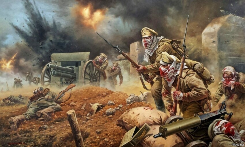 «Атака мертвецов», – контратака 13-й роты 226-го Землянского полка, произошед...