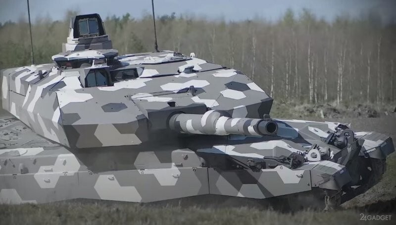 Немцы разработали оружие, для борьбы с российскими танками Армата (2 фото + видео)
