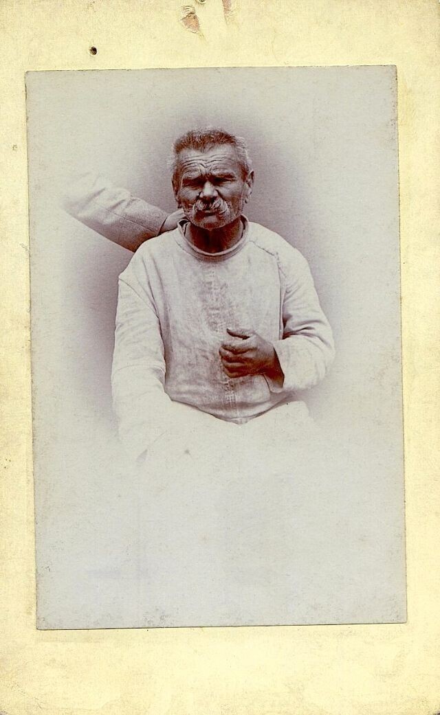 18 портретов пациентов психиатрической больницы, конец XIX века