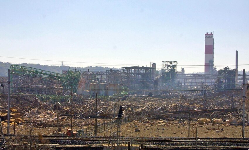 Взрыв на заводе AZF в Тулузе. 21 сентября 2001 года