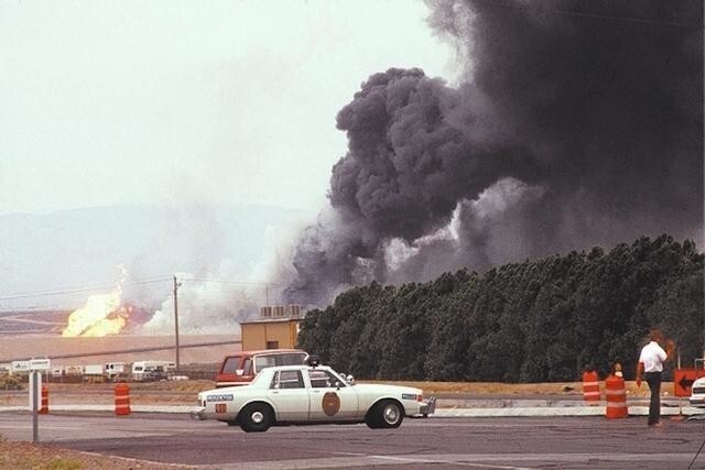 Взрывы и пожар на заводе компании PEPCON в штате Невада, США 4 мая 1988 года