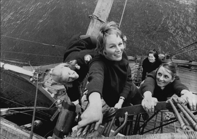Корабль «Индевор II». Памятный поход, посвященный 200-летию первой кругосветной экспедиции Джеймса Кука. 6 августа 1970 года.