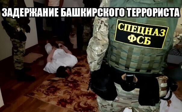 Задержание башкирского террориста, планировавшего поджечь администрацию