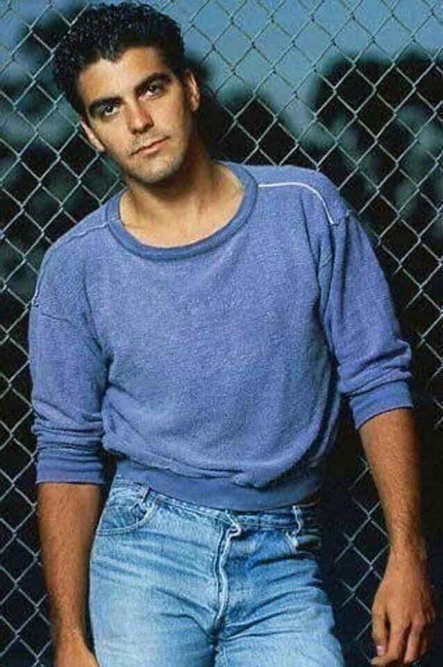 Молодой Джордж Клуни