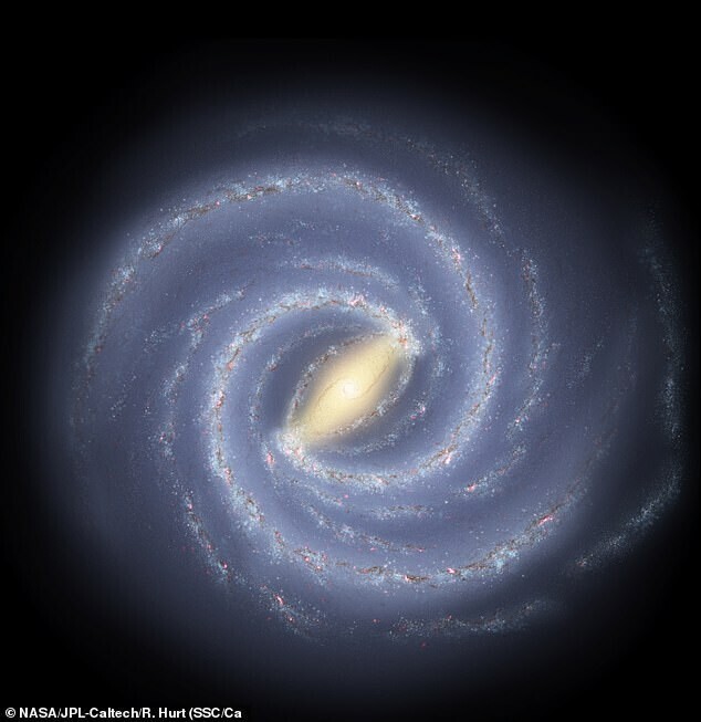 Астрономы обнаружили далекую галактику, которая похожа на Млечный Путь