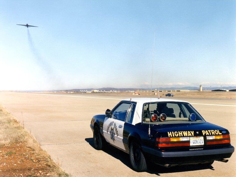  Ford Mustang SSP — Полицейский жеребец