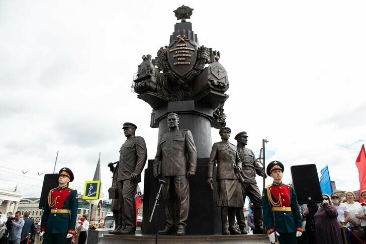 В Москве открыт памятник ветеранам Великой Отечественной войны