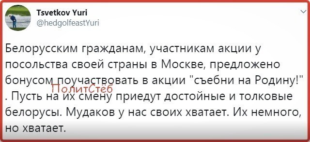 Политические комментарии из инета