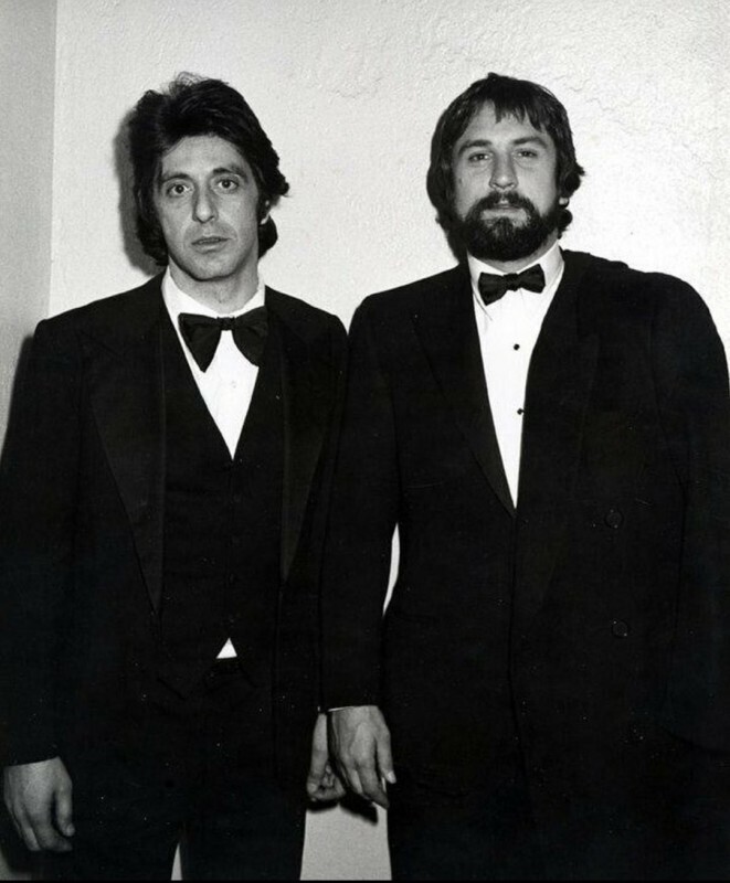 Аль Пачино и Роберт Де Ниро в 1982 году