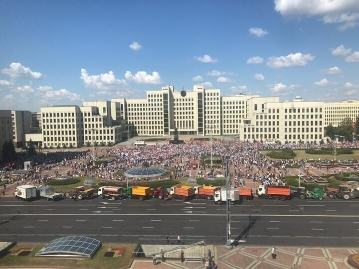 Митинги в Минске 16.08.2020