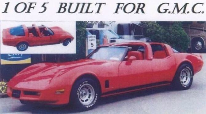  Четырехдверный Chevrolet Corvette из 80-х