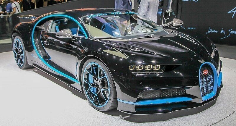 10 позиция — Bugatti Chiron
