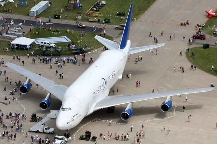 9. Boeing 747 LCF (Dreamlifter)