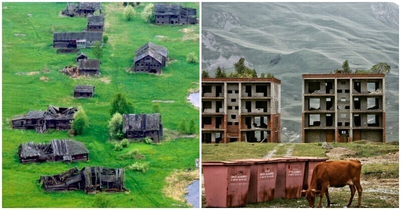 Вымирающие города России: как живут люди в поселке-призраке Северной Осетии