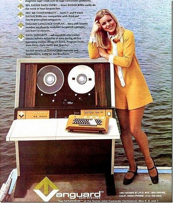 Типичная реклама того времени о компьютерах