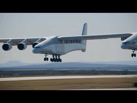Таймлайн проекта самого большого в мире самолета Stratolaunch 