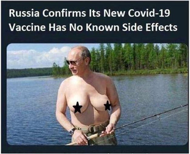 Теперь и российская сторона подтвердила, что у новой вакцины обнаружены непредвиденнные побочные действия!