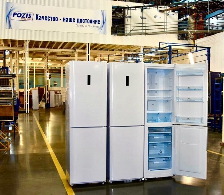 POZIS запустил производство новой модели холодильников с электронной панелью управления