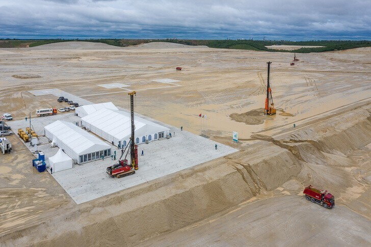В Амурской области «Сибур» начал строительство самого большого в мире газохимического комплекса