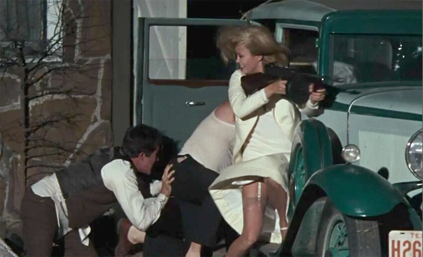 «Бонни и Клайд» (1967) - фильм о том, как бандиты были кумирами простого люда