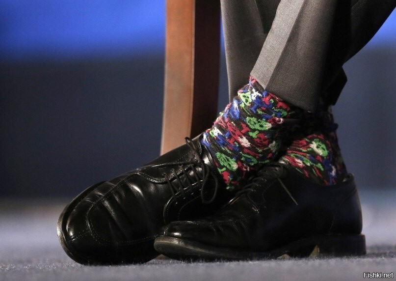 Премьер Канады Джастин Тюрдо и его носки
