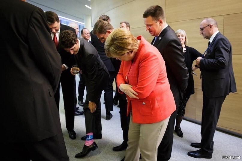 Премьер Канады Джастин Тюрдо и его носки